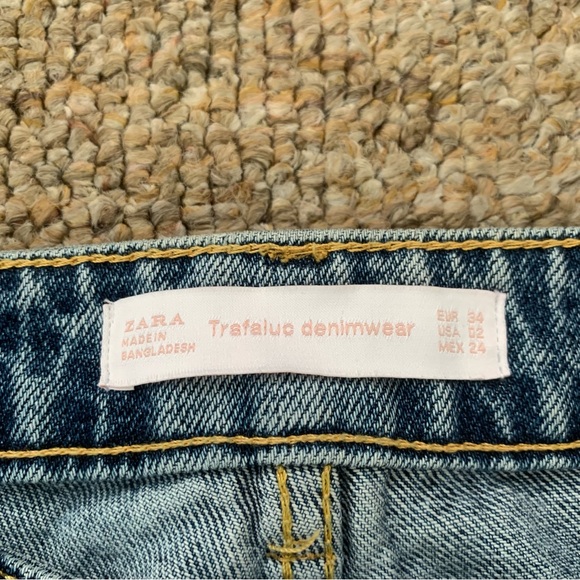 Zara Trafaluc deninwear Jeans Size 2 - Picture 2 of 7
